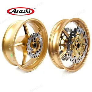 フロント & リアホイールリムブレーキローター Street Triple 675R 2009 - 2012 2011 GDG 用 Front & Rear Wheel Rim Brake Rotors For Street Triple 675R 2009 - 2012 2011 GDG 【並行輸入品】