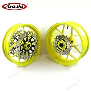 フロント & リアホイールリムブレーキローターセットホンダ CBR1000RR 2004 2005 NYellow BK Front & Rear Wheel Rim Brake Rotors Set For Honda CBR1000RR 2004 2005 NYellow BK 【並行輸入品】｜カスタムパーツ WORLD倉庫 156,200円