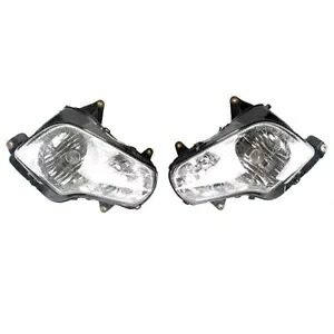 01-08 GL1800 超高輝度オートバイホワイトフロントヘッドライトヘッドランプ用 For 01-08 GL1800 Super Bright Motorcycle White Front Headlight Headlamp 【並行輸入品】｜カスタムパーツ WORLD倉庫 58,080円