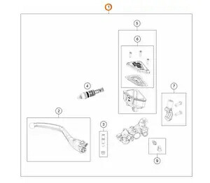 KTM フロントマスターシリンダー CMPL BL 790 890 デューク 2019 2020 2021 6411300103330 KTM FRONT MASTER CYLINDER CMPL BL 790 890 DUKE 2019 2020 2021 6411300103330 【並行輸入品】