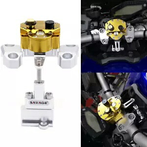 ヤマハ FZ-09 MT-09 CNC 調整可能なステアリングダンパースタビライザー安全制御 For YAMAHA FZ-09 MT-09 CNC Adjustable Steering Damper Stabilizer Safety Control 【並行輸入品】|カスタムパーツ WORLD倉庫
