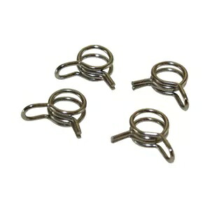 4x 6mm ホースクリップ、ガソリンホース、ガソリンタップ、ガソリンフィルター用 新品- 4x 6mm hose clip for gasoline hose petrol tap petrol filter NEW- 【並行輸入品】｜カスタムパーツ WORLD倉庫