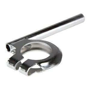 クロムメッキ 10mm フロント点滅ライトホルダー Simson S50 S51 S70 S53 インジケーターホルダー用 Chrome Plated 10mm Front Flashing Light Holder for Simson S50 S51 S70 S53 Indicator Holder- 【並行輸入品】|カスタムパーツ WORLD倉庫