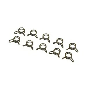 10 x 6 mm ホースクランプ、ガソリンホース、燃料ホース、クライドラー用 10 x 6 mm hose clamp for gasoline hose fuel hose chreidler-画像