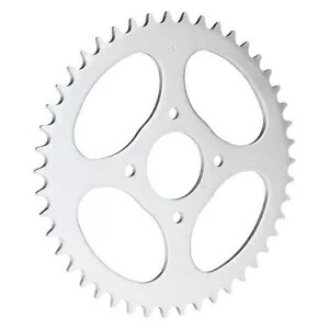 スプロケット 46 歯 415 タイプ 0268 シルバー ヘラクレス ジョギング HR MX P MF MP 2 4- Sprocket 46 Teeth 415 Type 0268 Silver for Hercules Jogging HR MX P MF MP 2 4-画像
