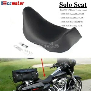 ソロ ドライバー シート クッション パッド ハーレー ツーリング エレクトラ グライド ロードキング 2008-20用 Solo Driver Seat Cushion Pad For Harley Touring Electra Glide Road King 2008-20 【並行輸入品】|カスタムパーツ WORLD倉庫