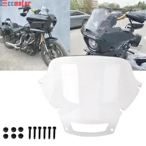 オートバイフェアリングフロントガラスクリアトランスミッションハーレーローライダー ST FXLRST Motorcycle Fairing Windshield Clear Transmission For Harley Low Rider ST FXLRST 【並行輸入品】