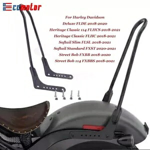 リアバックレスト助手席シーシーバー ハーレーヘリテージクラシック 114 FLHCS 2018-21用 Rear Backrest Passenger Sissy Bar For Harley Heritage Classic 114 FLHCS 2018-21 【並行輸入品】