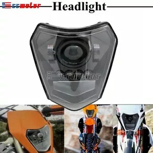 ダートバイク LED ヘッドライト Hi/Lo フィット EXC XCW XCF SXF 250 350 450 500 2018-2021 Dirt Bike LED Headlight Hi/Lo Fit For EXC XCW XCF SXF 250 350 450 500 2018-2021 【並行輸入品】