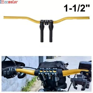 1-1/2インチ クラブスタイル ハンドルバー ライザー トップクランプ ハーレーソフテイル用 高さ8インチ 9インチ ライズ 1-1/2\