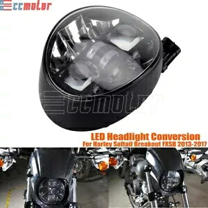 LED ヘッドライト Hi/Lo DRL アセンブリハーレーソフテイルブレイクアウト FXSB 2013-2017 2016 LED Headlight Hi/Lo DRL Assembly For Harley Softail Breakout FXSB 2013-2017 2016 【並行輸入品】｜カスタムパーツ WORLD倉庫