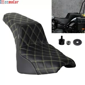 クラブスタイル ステップアップシート ハーレー ソフテイル ストリート ボブ FXBB スリム FLSL FLHCS 18-24用 Club Style Step-Up Seat For Harley Softail Street Bob FXBB Slim FLSL FLHCS 18-24 【並行輸入品】｜カスタムパーツ WORLD倉庫
