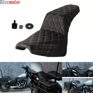 オートバイ 2 アップ LS シートハーレーソフテイルヘリテージクラシック 114 FLHCS スリム FLSL Motorcycle 2-Up LS Seat For Harley Softail Heritage Classic 114 FLHCS Slim FLSL 【並行輸入品】|カスタムパーツ WORLD倉庫
