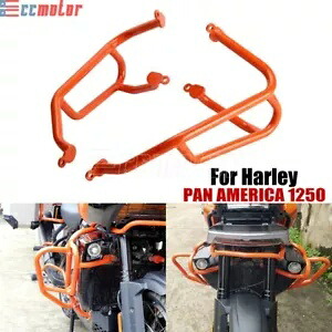 高速道路バンパーエンジンガードクラッシュバープロテクターハーレーパンアメリカ 1250 21+ Highway Bumper Engine Guard Crash Bar Protector For Harley Pan America 1250 21+ 【並行輸入品】
