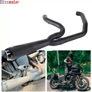 ハーレー ローライダー ST FXLRST FXLRS FXLR 用フルコンプリート 2-Into-1 排気システム Full Complete 2-Into-1 Exhaust System For Harley Low Rider ST FXLRST FXLRS FXLR 【並行輸入品】｜カスタムパーツ WORLD倉庫
