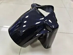 グロスブラック拡張ナセルヘッドライトカバーハーレーロードキング FLHR 1994-2013 Gloss Black Extended Nacelle Headlight Cover For Harley Road King FLHR 1994-2013 【並行輸入品】|カスタムパーツ WORLD倉庫