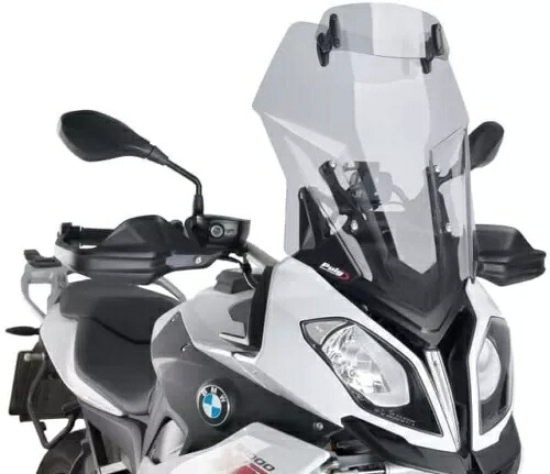 Puig ツーリング ウィンドスクリーン バイザー付き 7620H BMW S1000XR 2015-2019 ライトスモーク Puig Touring Windscreen w/ Visor 7620H BMW S1000XR 2015-2019 LIGHT SMOKE 【並行輸入品】｜カスタムパーツ WORLD倉庫