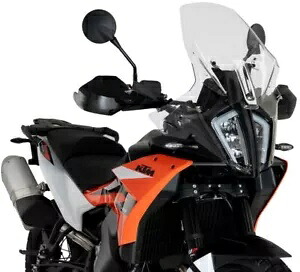 Puig ツーリング ウィンドスクリーン 21611W KTM 790 890 Adventure 2023-2024 クリア Puig Touring Windscreen 21611W KTM 790 890 Adventure 2023-2024 CLEAR 【並行輸入品】｜カスタムパーツ WORLD倉庫