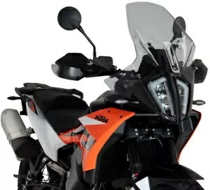 Puig ツーリング ウィンドスクリーン 21611H KTM 790 890 Adventure 2023-2024 ライトスモーク Puig Touring Windscreen 21611H KTM 790 890 Adventure 2023-2024 LIGHT SMOKE 【並行輸入品】