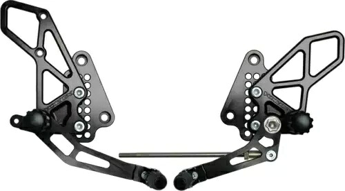 Vortex Racing V2 リアセット スズキ ハヤブサ GSX-1300R 1999-2021 - ブラック RS532K Vortex Racing V2 Rearsets Suzuki Hayabusa GSX-1300R 1999-2021 - Black RS532K 【並行輸入品】