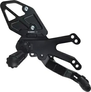 Vortex Racing V3 2.0 リアセット ヤマハ YZF-R3 2015-2024 - ブラック RS628K Vortex Racing V3 2.0 Rearsets Yamaha YZF-R3 2015-2024 - Black RS628K 【並行輸入品】