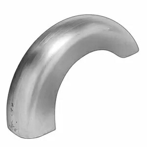 ハーレーカスタムボバーチョッパー用ローラースムーズロースチール9インチリアフェンダー ROLLER SMOOTH RAW STEEL 9\