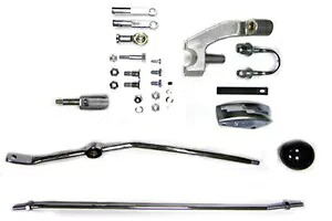 ハーレーポリススタイルジョッキーシフターコントロールキットは、1941-1979 FL、1971-1979 FX、に適合します。 HARLEY Police Style Jockey Shifter Control Kit fits 1941-1979 FL, 1971-1979 FX, 【並行輸入品】