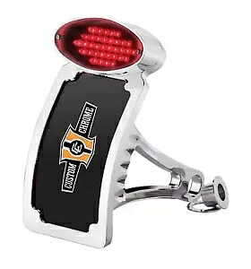 ハーレー カーブサイドマウントテール ライトキャットアイ HARLEY CURVED SIDE MOUNT TAIL LIGHTCATEYE 【並行輸入品】|カスタムパーツ WORLD倉庫