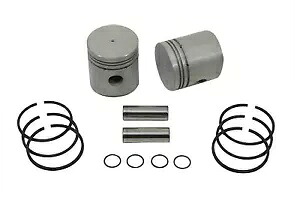 ハーレー K モデル ピストン キット .020 オーバーサイズ 1952-1956 K に適合、 HARLEY K-Model Piston Kit .020 Oversize fits 1952-1956 K, 【並行輸入品】