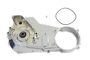 HARLEY クロームインナープライマリーカバーアセンブリは、1990-1993 FXST、1990-1993 FLST、に適合します。 HARLEY Chrome Inner Primary Cover Assembly fits 1990-1993 FXST, 1990-1993 FLST, 【並行輸入品】|カスタムパーツ WORLD倉庫
