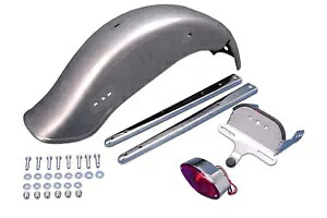 HARLEY リアフェンダーキット ボブド 1957-1978 XL に適合、 HARLEY Rear Fender Kit Bobbed fits 1957-1978 XL, 【並行輸入品】|カスタムパーツ WORLD倉庫