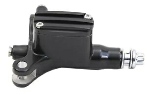 HARLEY ハンドルバー マスターシリンダー ブラック 0-カスタムに適合 HARLEY Handlebar Master Cylinder Black fits 0- Custom, 【並行輸入品】 62,920円