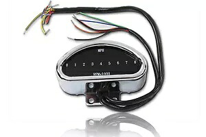 HARLEY デジタルミニスピードメーターとタコメーターは、0-カスタム、0-カスタム、 HARLEY Digital Mini Speedometer and Tachometer fits 0- Custom, 0- Custom, 【並行輸入品】