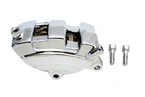 HARLEY クローム リア 4 ピストン キャリパーは 2008-UP FLT に適合します。 HARLEY Chrome Rear 4 Piston Caliper fits 2008-UP FLT, 【並行輸入品】