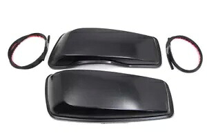 HARLEY サドルバッグ蓋セットは 2014-UP FLT に適合します。 HARLEY Saddlebag Lid Set fits 2014-UP FLT, 【並行輸入品】