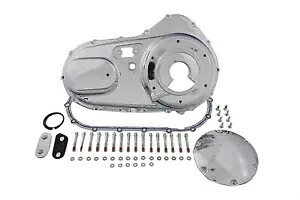 HARLEY クローム アウター プライマリー カバー キット 2004-2006 XL に適合 HARLEY Chrome Outer Primary Cover Kit fits 2004-2006 XL, 【並行輸入品】｜カスタムパーツ WORLD倉庫