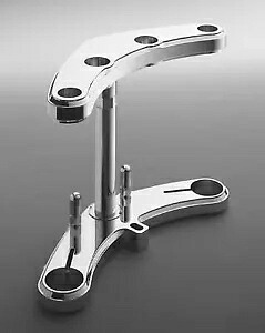 ハーレー クローム フラッシュ トップ ビレット トリプル ツリー ワイド グライド 41MM 0-DEG 1936 &UP フレーム HARLEY CHROME FLUSH TOP BILLET TRIPLE TREE WIDE GLIDE 41MM 0-DEG 1936 &UP FRAMES 【並行輸入品】