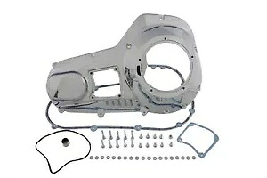 HARLEY クローム アウター プライマリー カバー キット 1999-2006 FLT、1999-2006 FLHT、1999 に適合 HARLEY Chrome Outer Primary Cover Kit fits 1999-2006 FLT, 1999-2006 FLHT, 1999 【並行輸入品】