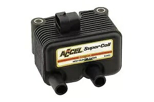 ハーレーアクセル スーパーコイル ブラック 2002-2006 FLT、2005-2006 XL、に適合 HARLEY Accel Super Coil Black fits 2002-2006 FLT, 2005-2006 XL, 【並行輸入品】
