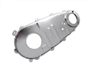 HARLEY クロームインナープライマリーカバーは 1965-1969 FL に適合します。 HARLEY Chrome Inner Primary Cover fits 1965-1969 FL, 【並行輸入品】