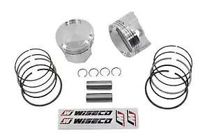 HARLEY ピストンキット .045 オーバーサイズ フィット 0- 交換用、 HARLEY Piston Kit .045 Oversize fits 0- Replacement, 【並行輸入品】