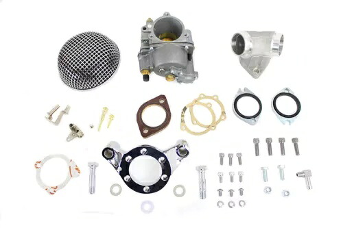 ハーレー 47mm OKO ショーティー キャブレター キット 合金 1986-2006 XL、1986-2006 XL、に適合 HARLEY 47mm OKO Shorty Carburetor Kit Alloy fits 1986-2006 XL, 1986-2006 XL, 【並行輸入品】