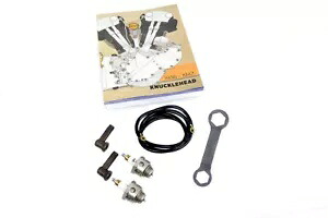 HARLEY ナックルヘッド 18mm スパークプラグ & ワイヤーキットは、1936-1947 EL、1937-1948 U、に適合します。 HARLEY Knucklehead 18mm Spark Plug & Wire Kit fits 1936-1947 EL, 1937-1948 U, 【並行輸入品】