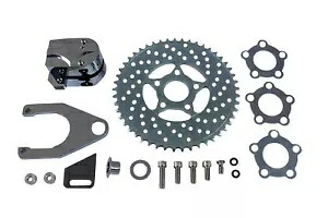 HARLEY クローム リア 2 ピストン キャリパーとディスク キットは 0- カスタムに適合します。 HARLEY Chrome Rear 2 Piston Caliper and Disc Kit fits 0- Custom, 【並行輸入品】