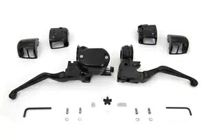 HARLEY ハンドルバー コントロール キット ブラック 2004-2006 XL に適合、 HARLEY Handlebar Control Kit Black fits 2004-2006 XL, 【並行輸入品】|カスタムパーツ WORLD倉庫