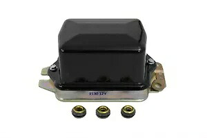 HARLEY Accel ブラック 12 ボルトメカニカルレギュレーター 1964-1969 FL、1967-1978 XL に適合 HARLEY Accel Black 12 Volt Mechanical Regulator fits 1964-1969 FL, 1967-1978 XL 【並行輸入品】