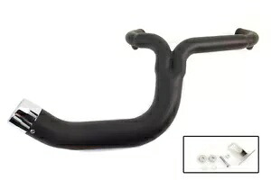 HARLEY FLT 2:1 レイクスタイルエキゾーストシステム ブラック 1997-2016 FLT に適合 HARLEY FLT 2:1 Lake Style Exhaust System Black fits 1997-2016 FLT, 【並行輸入品】