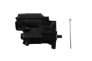 HARLEY Volt Tech スターターモーター 1.4kW ブラック 1989-2006 FXST、1989-2006 FLST、に適合 HARLEY Volt Tech Starter Motor 1.4kW Black fits 1989-2006 FXST, 1989-2006 FLST, 【並行輸入品】｜カスタムパーツ WORLD倉庫