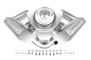 HARLEY 7インチヘッドランプカウルキットは1960-1984 FLに適合します。 HARLEY 7 inch Headlamp Cowl Kit fits 1960-1984 FL, 【並行輸入品】｜カスタムパーツ WORLD倉庫 70,785円