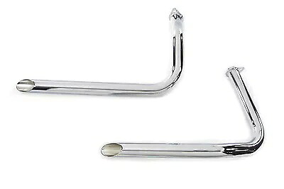 ハーレーエキゾーストドラッグパイプ機械式および油圧式1966-1969 FLに適合。 HARLEY Exhaust Drag Pipes Mechanical and Hydraulic fits 1966-1969 FL, 【並行輸入品】